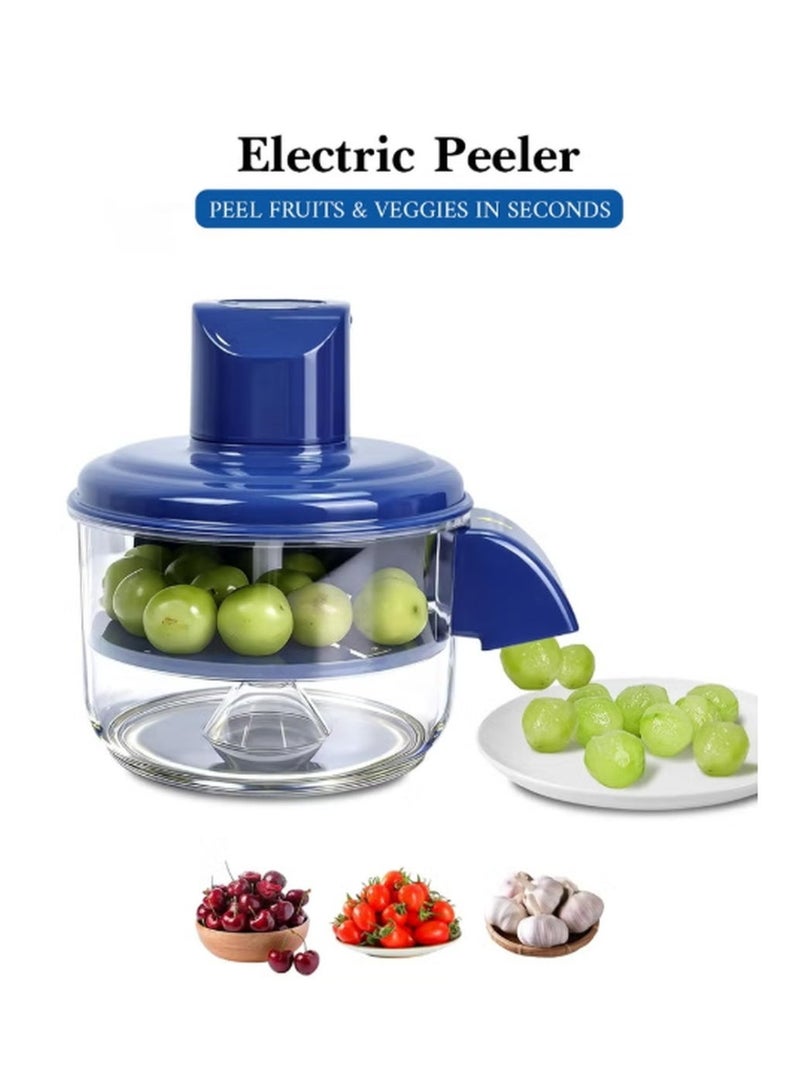 Kimaya 50W Electric Peeler Machine for Garlic & Small Fruits - Quick Automatic Peeler for Grapes, Tomatoes, Garlic with 200mm Stainless Steel Blade, for Home and Commercial Use - Image 1